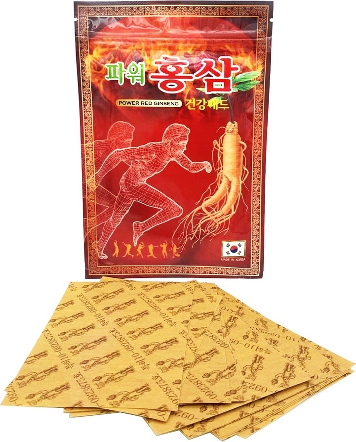 Пластырь Power Red Ginseng 20 шт не стерильно, фото 4