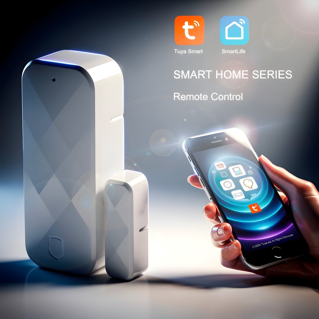 Датчик вибрации Tuya W02, экосистема: Amazon Alexa, Tuya Smart