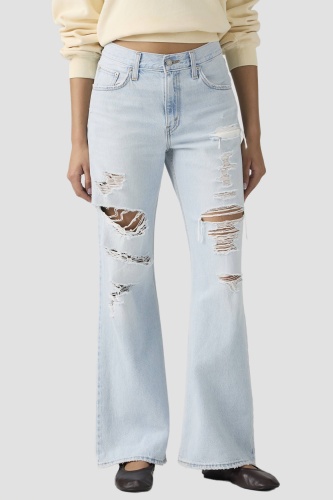 Джинсы клеш Levis голубой
