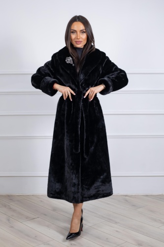 Шуба Granat.Furs черный