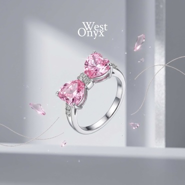 Кольцо WestOnyx WO-14-R-01 размер 18 бижутерный сплав, стекло, стразы, серебристый
