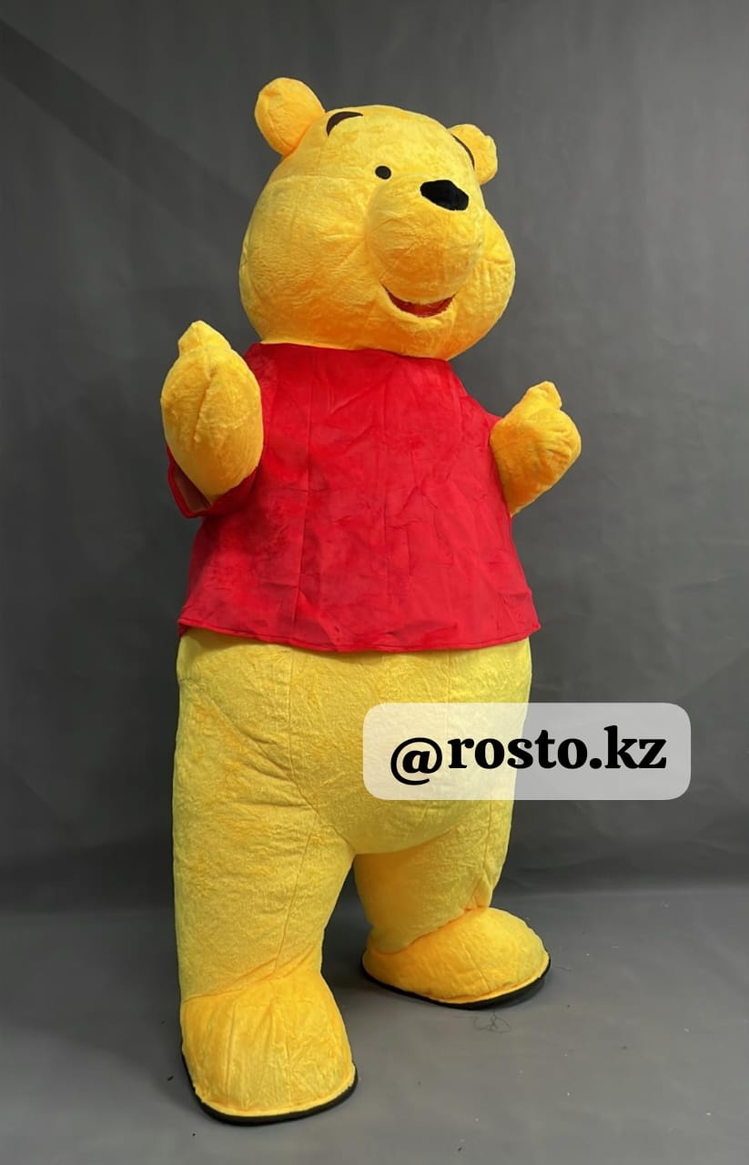 Карнавальный костюм Костюм Надувной костюм Винни пух Дисней Rosto для аниматора  желтый