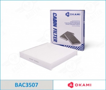 Okami салонный фильтр BAC3507