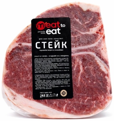Стейк Meat To Eat говяжий Тибон замороженный 0,4 кг