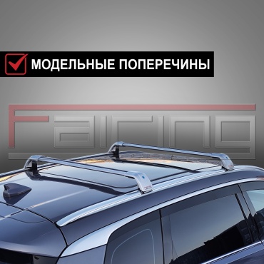 FAIRING FG2-OZS Opel Zafira 2005-2012 серебристый