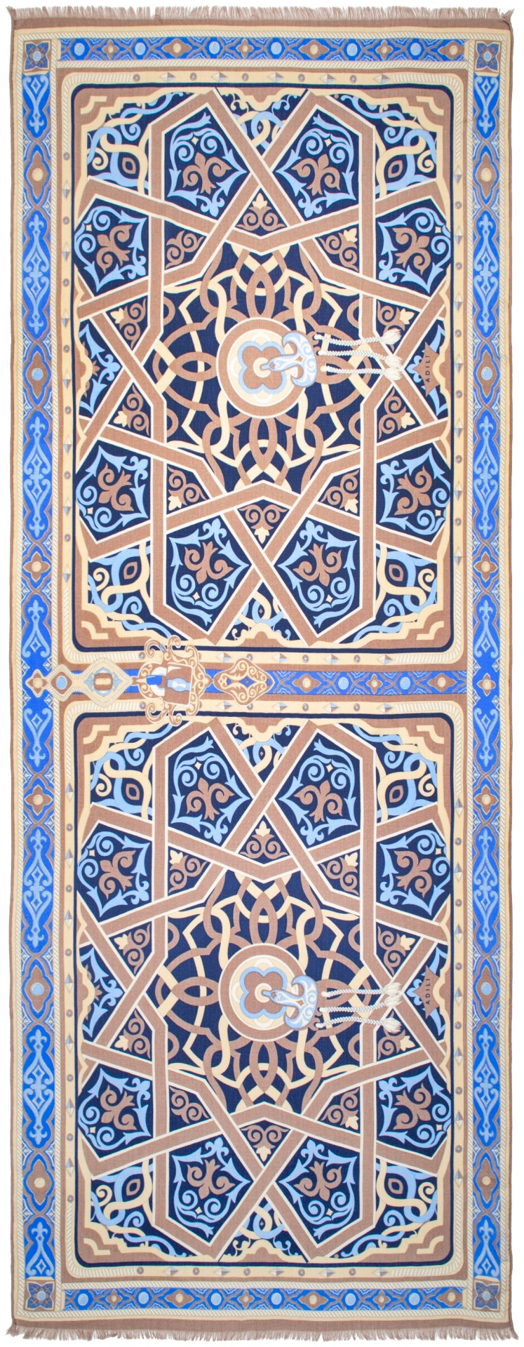 Палантин ADILI шерсть, шелк 70 x 180 см