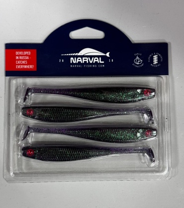 Мягкая приманка Narval Fishing Skinny 4 шт 120 мм Violetta-017