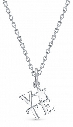 Колье Lucente Silver NEC-LU-925-12176-45 длина 45 см вес 2.6 г серебро, фианит