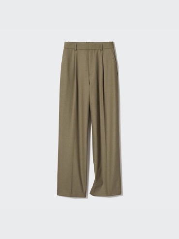 Палаццо Uniqlo хаки