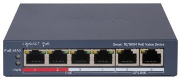 Коммутатор Hikvision DS-3E1106P-EI/M