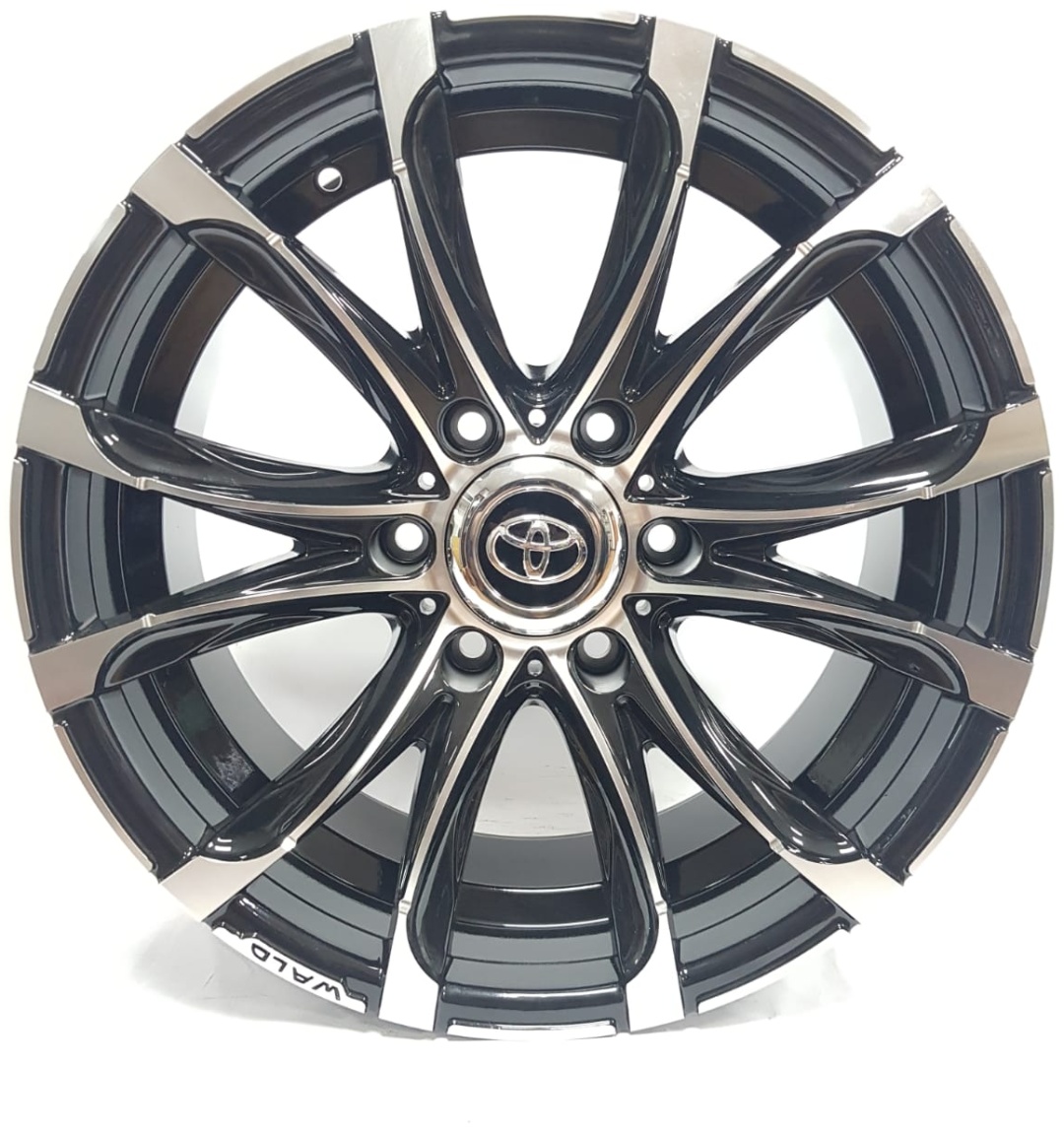 H905 BM 8x18/6x139.7 D106.1 ET25 4 диска черный, хром