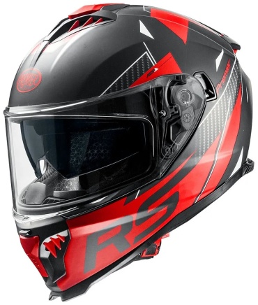 Premier Typhoon RS 92 BM черный матовый, красный, рисунок 2XL