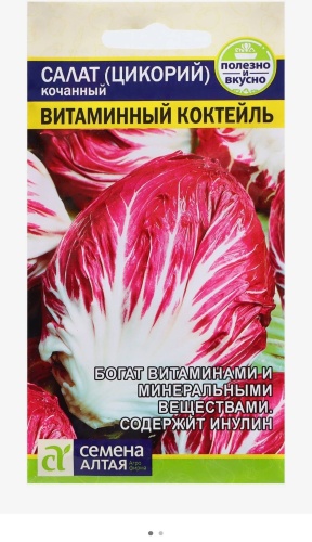 Семена Алтая салат Салат(цикорий кочанный)витаминный коктейль