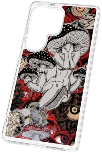 Чехол Mcover для Samsung Galaxy S24 Ultra рисунок