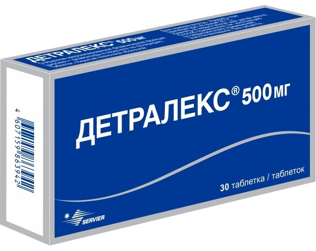 ДЕТРАЛЕКС 500мг N30 таб п.п.о.