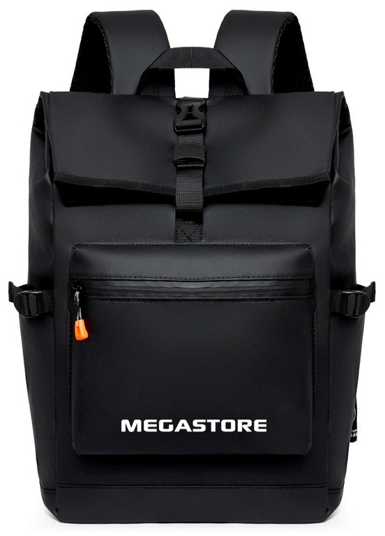 Рюкзак Megastore полиэстер черный