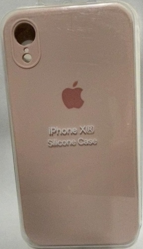 Чехол для Apple iPhone Xr пудровый