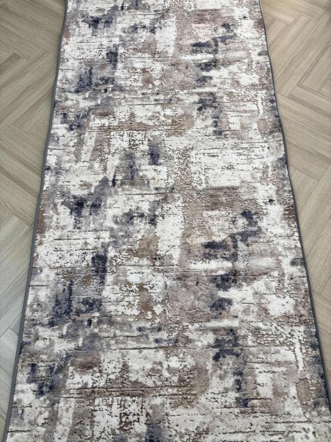 Ковровая дорожка S&M Сomfort безворсовая, полипропилен, 150 см x 10 м