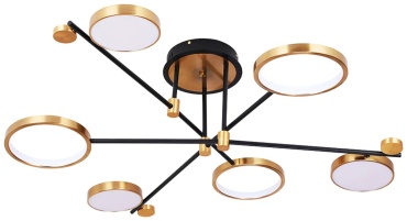 Люстра потолочная EcoLight LED, кол-во ламп: 6 шт