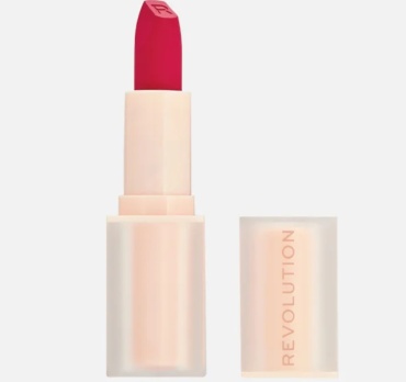 Makeup Revolution Allure Soft Satin помада Material Girl Wi̇ne