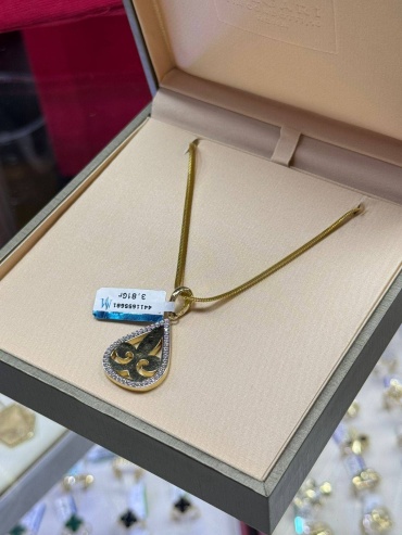BAQ BRAND 664728 длина 50 см, вес 9.15 г золото, плетение снейк