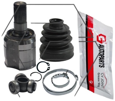 G-AUTOPARTS шрус наружный GCI24065