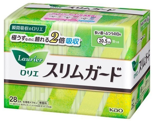 Laurier прокладки ежедневные Slim Guard 20.5 см 28 шт