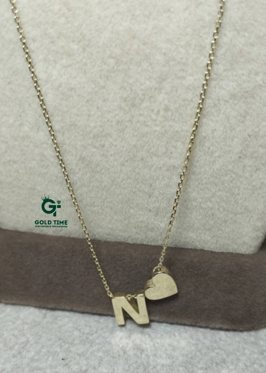 GOLD TIME 543682247 длина 45 см, вес 1.9 г золото, плетение якорное