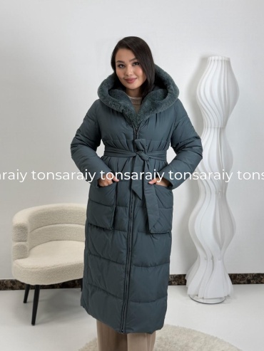 Зимняя куртка ТОН САРАЙЫ антрацит