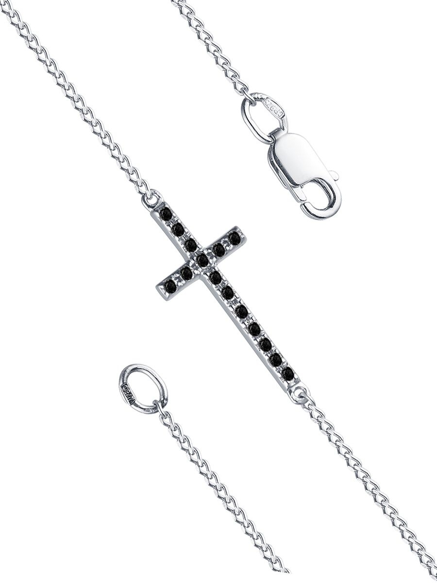 Lucente Silver BRA-LU-925-2050856-17 длина 17 см, вес 1.03 г серебро, плетение фантазийное