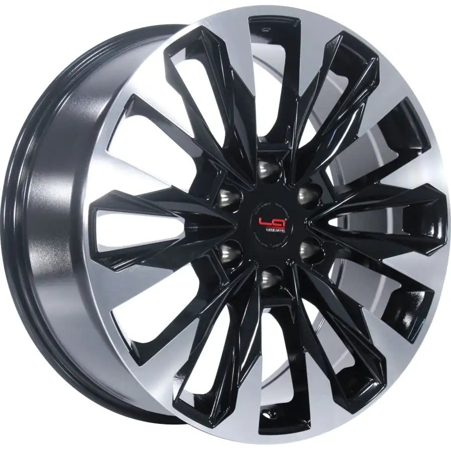 LegeArtis LegeArtis 8x18/6x139.7 D106.1 ET25 4 диска черный, серебристый