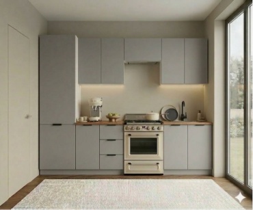 Кухонный гарнитур ART KITCHEN , 280x219х60 см, ЛДСП, белый