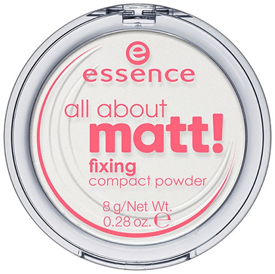Пудра Essence ALL ABOUT MATT! сухая тон fixing compact powder прозрачный