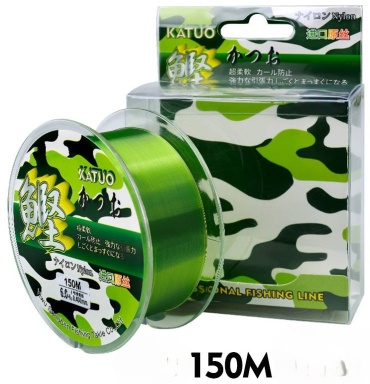 Леска KATUO монофильная Ka-3.0 0.286 мм зеленый