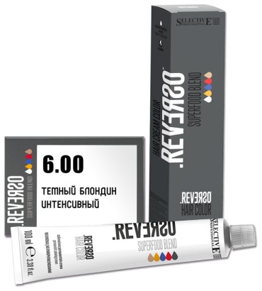 Selective Professional Reverso Hair Color 6.00 Темный блондин интенсивный крем-краска 100 мл