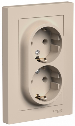 Schneider Electric встраиваемая ATN000224, электрический цвет бежевый