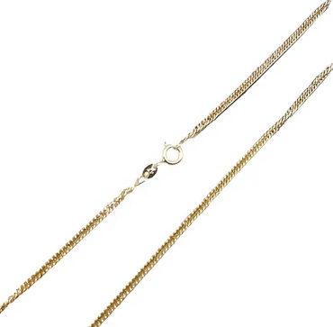 Цепь Xuping Jewelry длина 50 см бижутерный сплав, медицинское золото без вставок