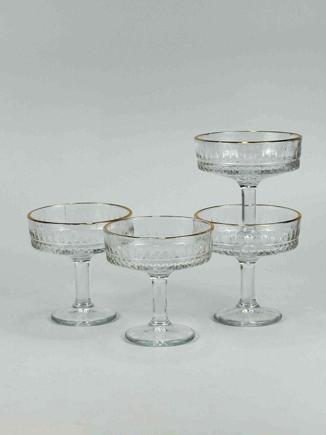 Креманка Glass ware круглая 6 шт, стекло