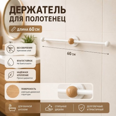 Держатель 828138024 1 шт, металл