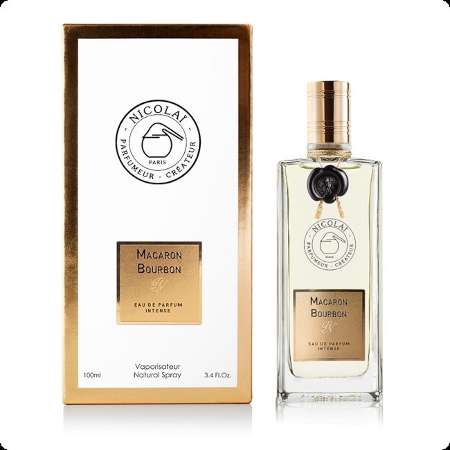 Nicolai Macaron Bourbon Incense парфюмерная вода EDP 100 мл, унисекс