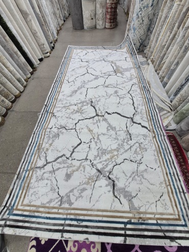 Ковер Bomonti 250x500 см, короткий ворс, Турция