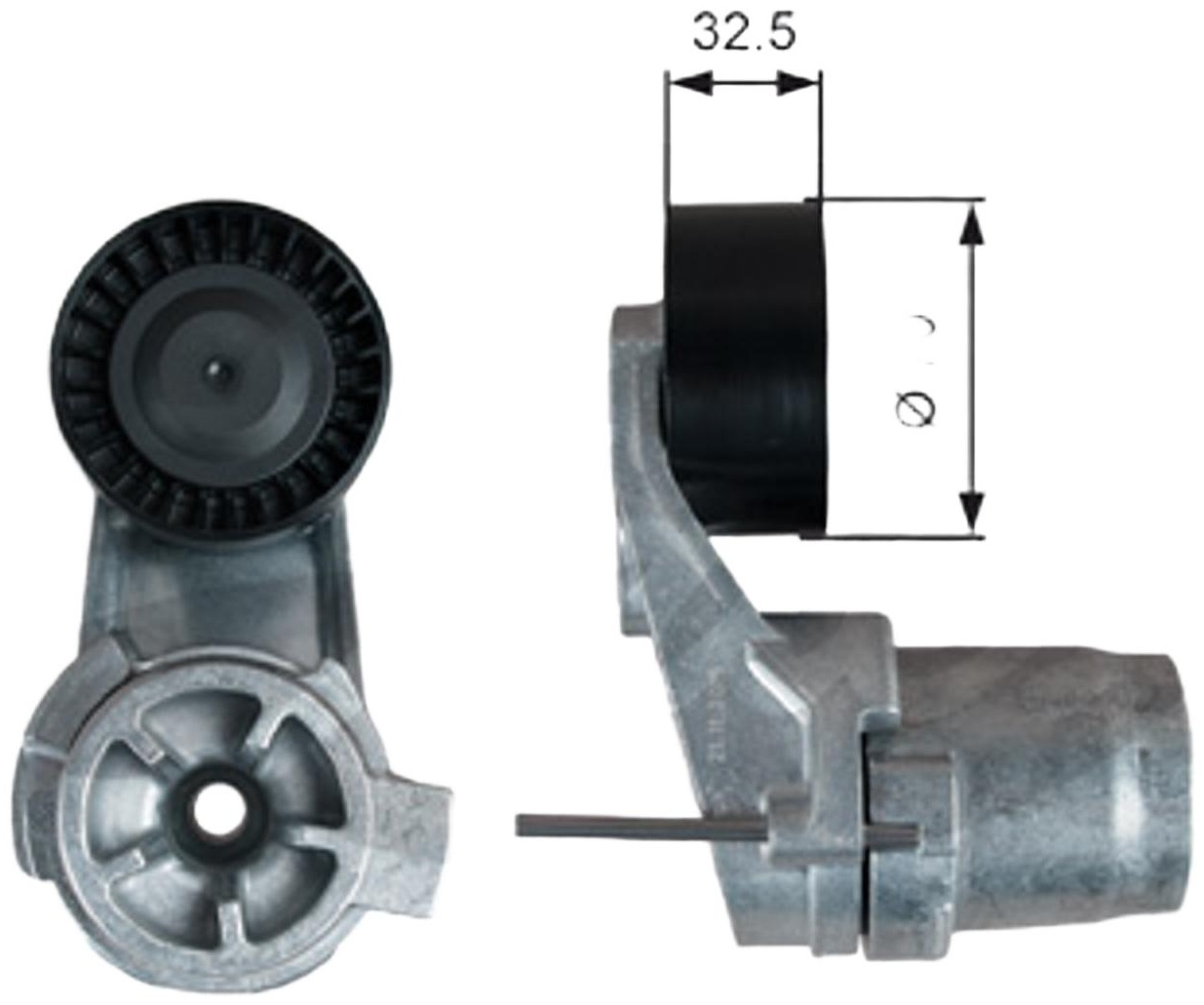 Gates ролик натяжной T39389
