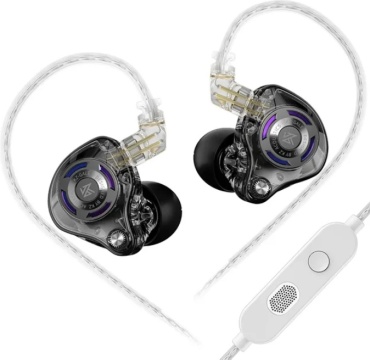Наушники Наушники KZ Gale HIFI Bass Type-C черный