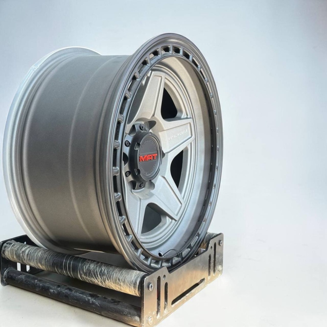 Top Grade IBR1023 8.5x17/6x139.7 D100.1 ET0 4 диска черный, серый