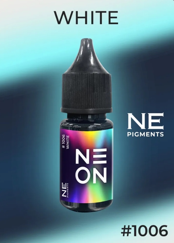 NE Pigments 1006 пигмент NEON Белый 10 мл
