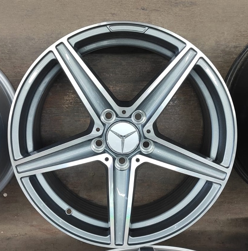 Rainbow Dance MERCEDES 7.5x17/5x112 D66.6 ET35 4 диска серый, серебристый