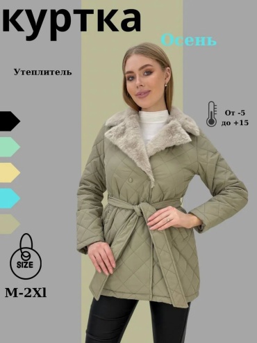 Зимняя куртка зеленый