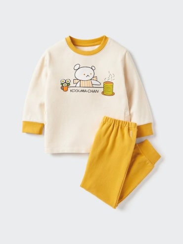 Пижама Uniqlo желтый