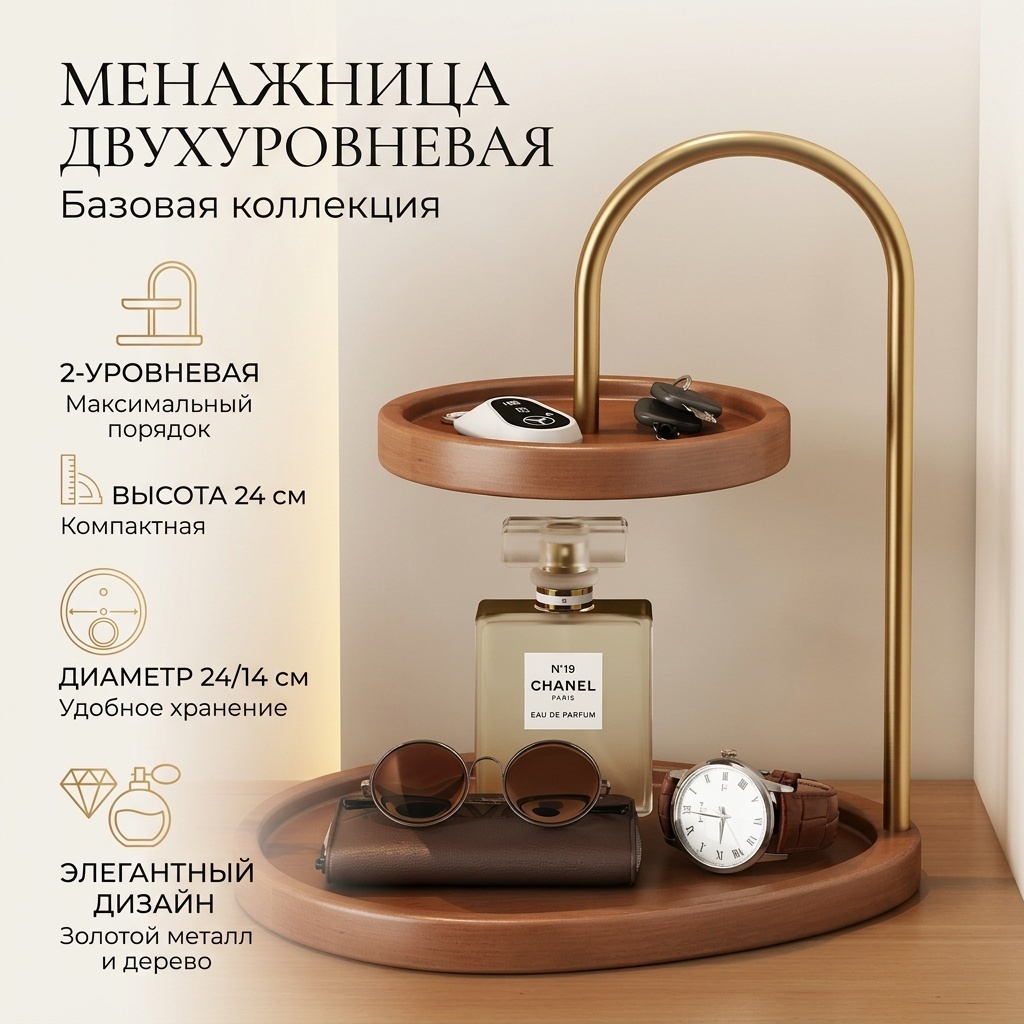 Менажница Базовая коллекция 8705 овальная 1 шт