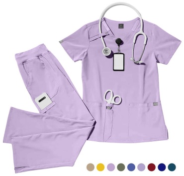 Спецодежда для женщин Qazaq Doctors сиреневый